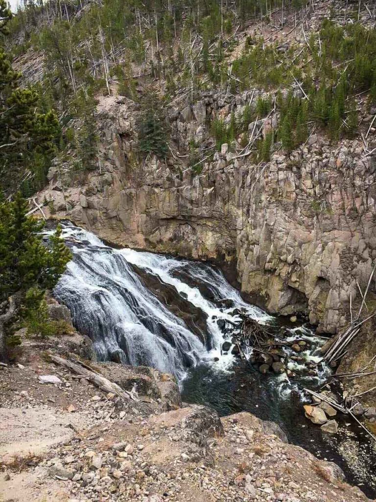 Gibbon Falls Yellowstone