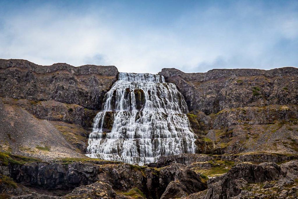 Dynjandi waterfall Iceland