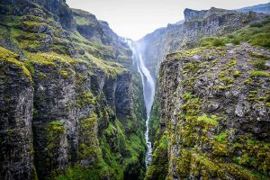 Glymur Iceland waterfall