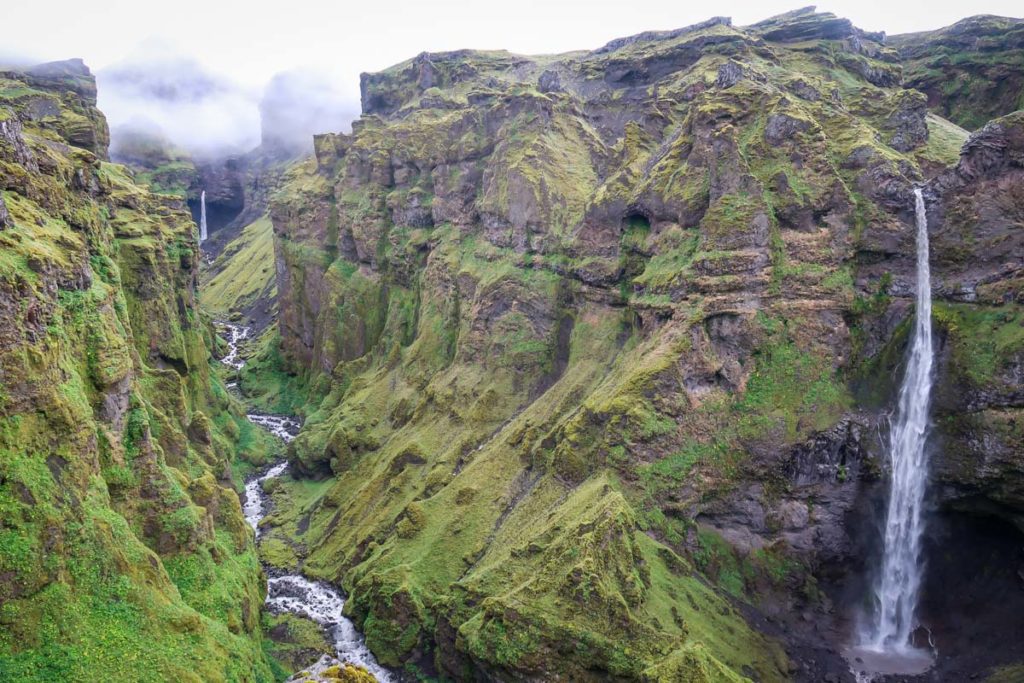 Hangandifoss Iceland