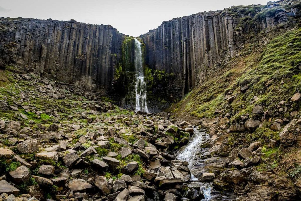 Stuðlafoss Waterfall