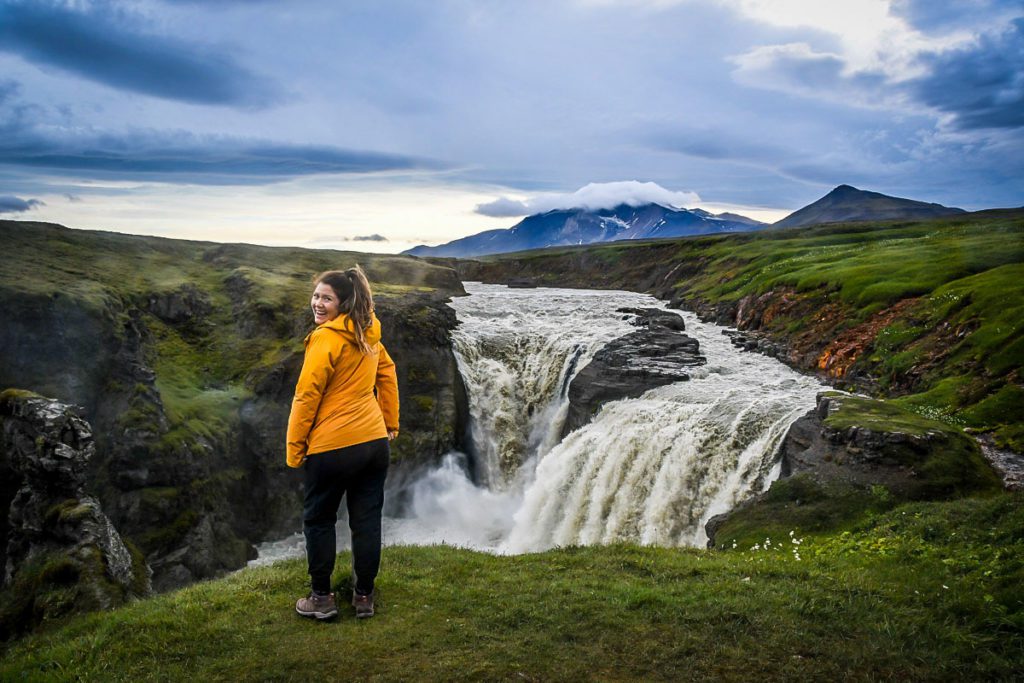Waterfall Circle Iceland
