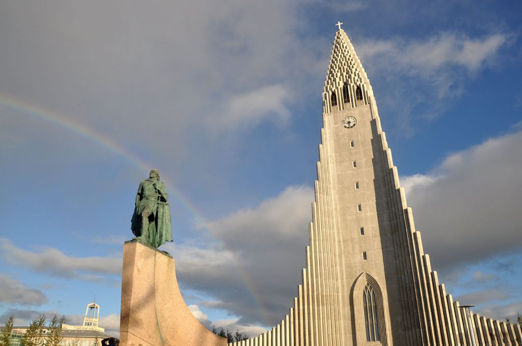 Hallgrimskirkja Church Reykjavik Iceland