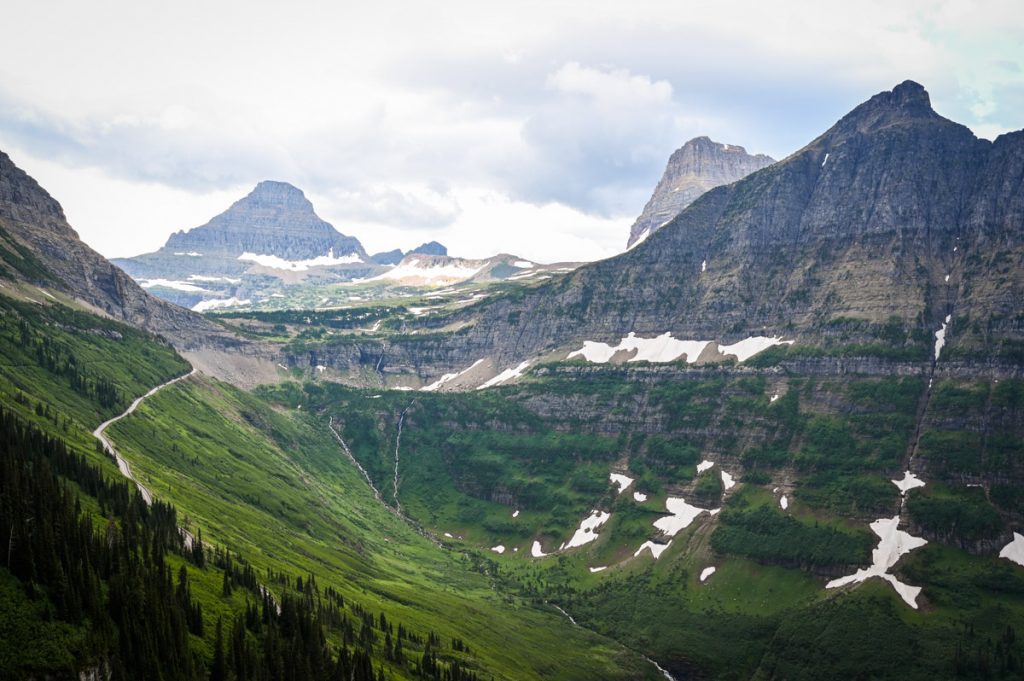 Going to the Sun Road in Glacier National Park