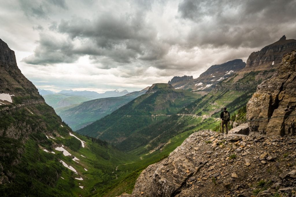 Highline Trail in Glacier National Park