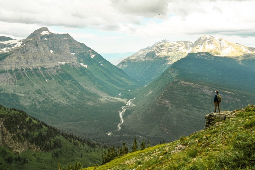 Highline Trail in Glacier National Park