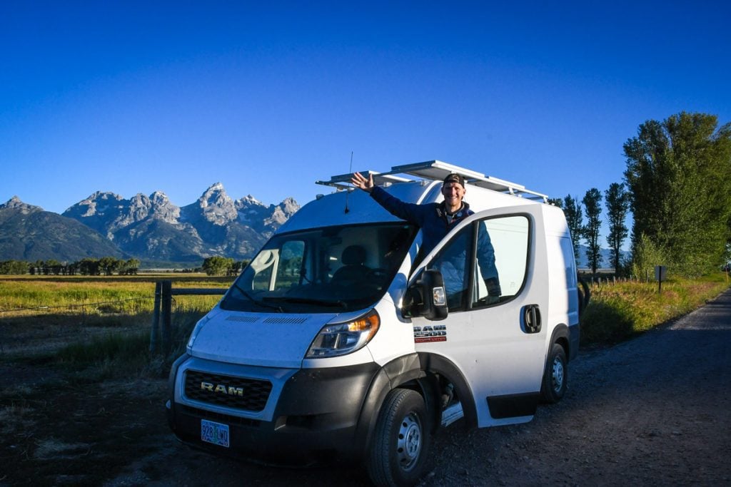 Campervan Grand Tetons