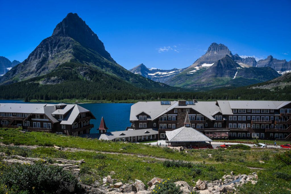 Many Glacier Lodge Glacier National Park