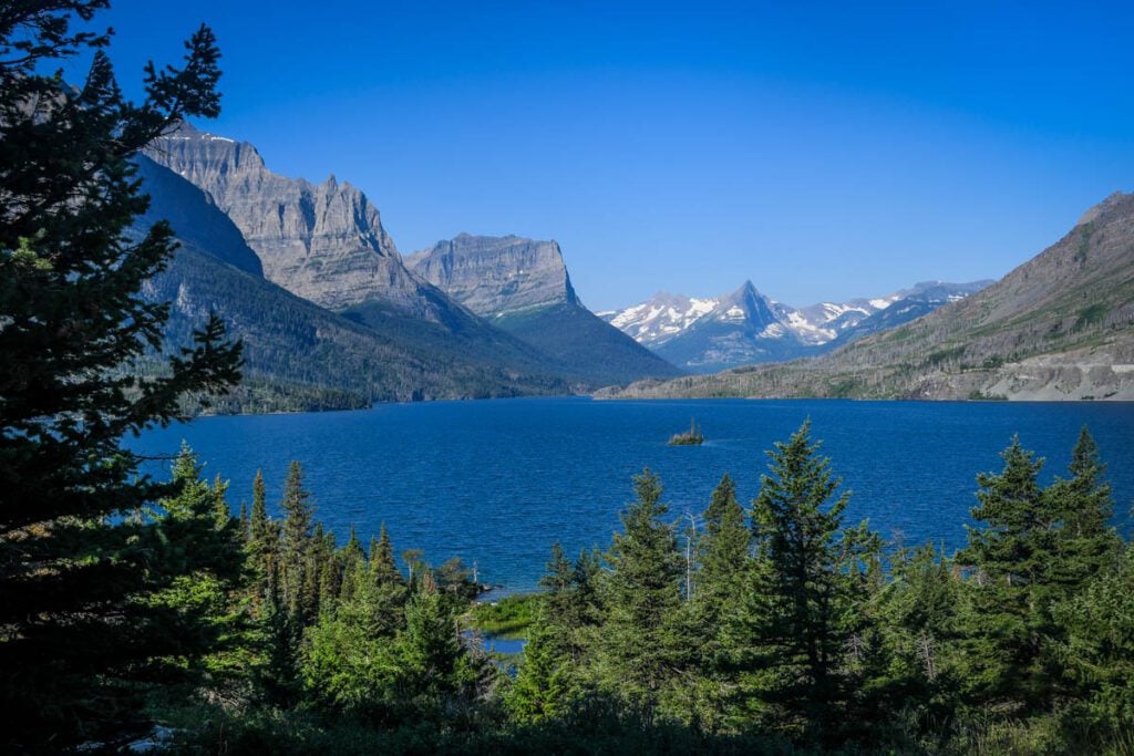 Wild Goose Island Glacier National Park 