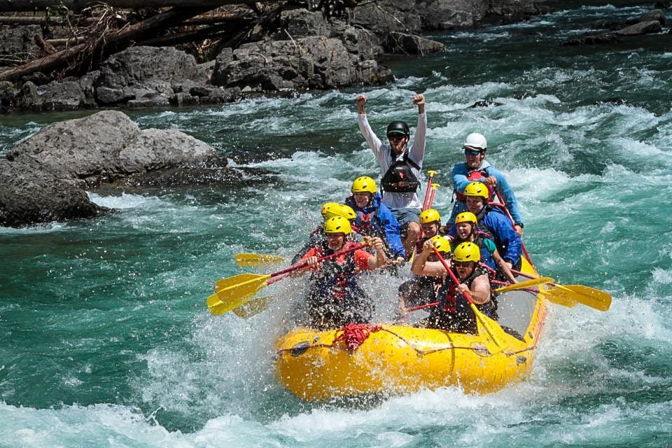 Whitewater rafting Glacier National Park