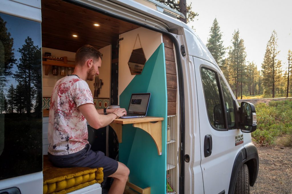 Campervan Digital Nomad
