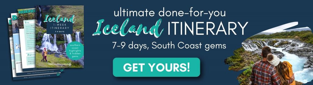 Iceland South Coast Itinerary Banner