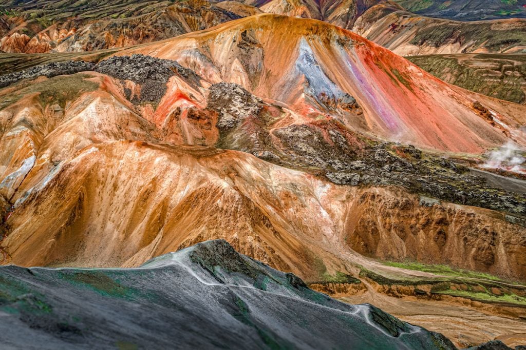 Landmannalaugar Mountains on the Laugavegur Trail Iceland