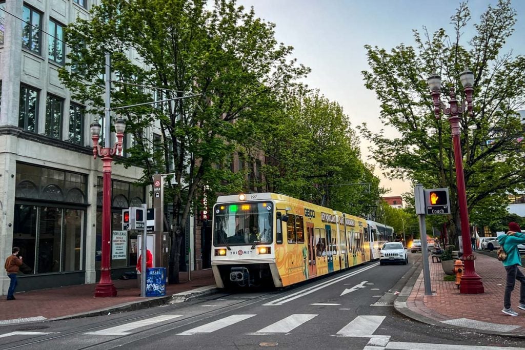 Portland Oregon Tram