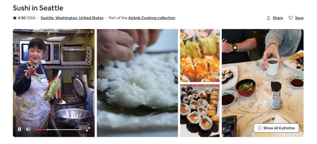 Sushi making class Things to do in Seattle Airbnb Experiences