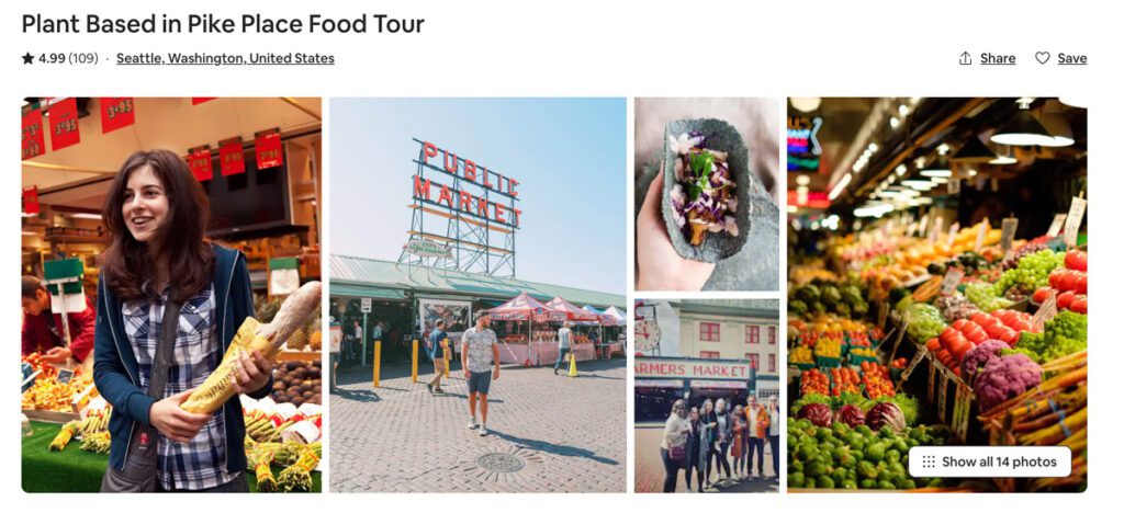 Pike Place Vegan Food Tour things to do in Seattle Airbnb Experiences 
