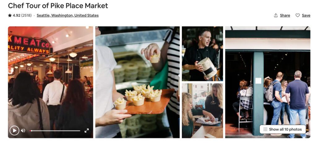 Pike Place Food Tour Things to do in Seattle Airbnb Experiences