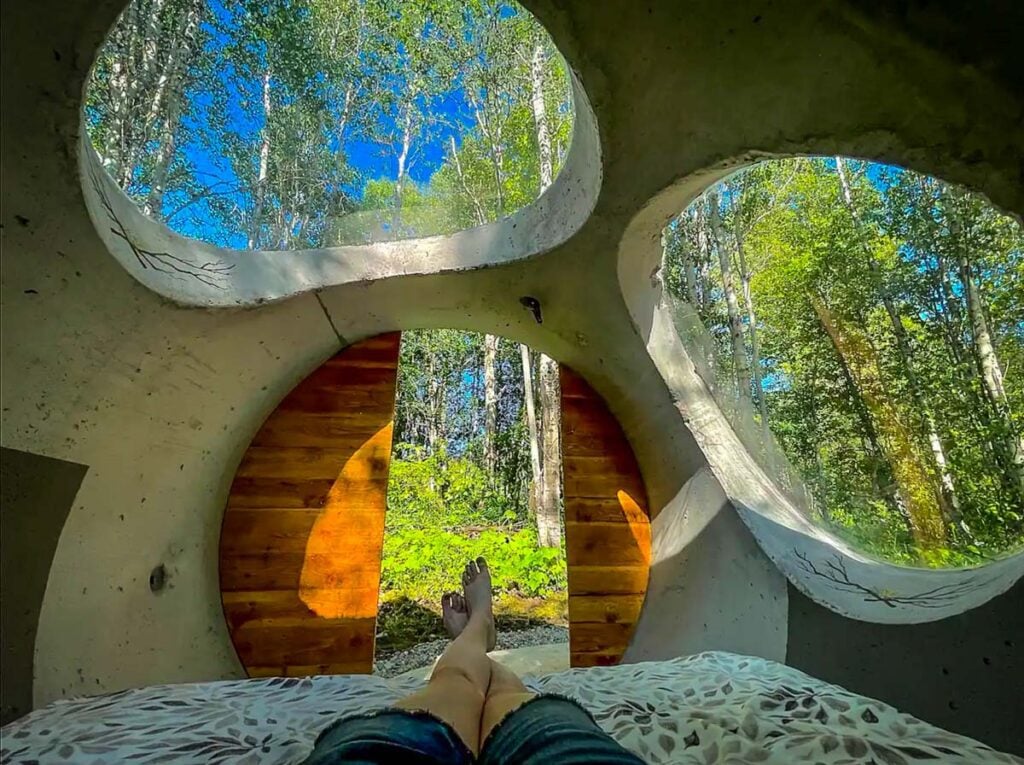 Airbnb glamping Glacier National Park