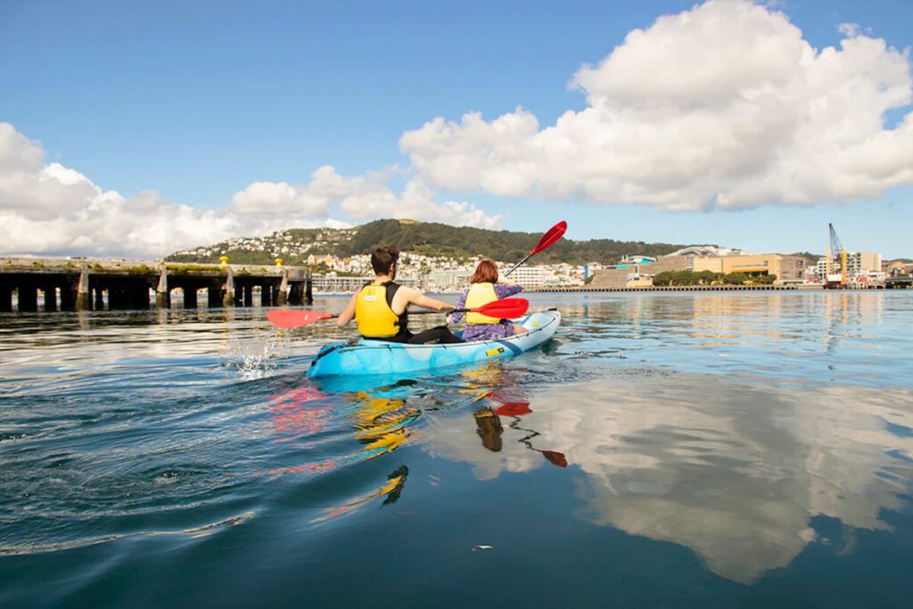 Kayaking Wellington Harbour (Fergs Kayaks)