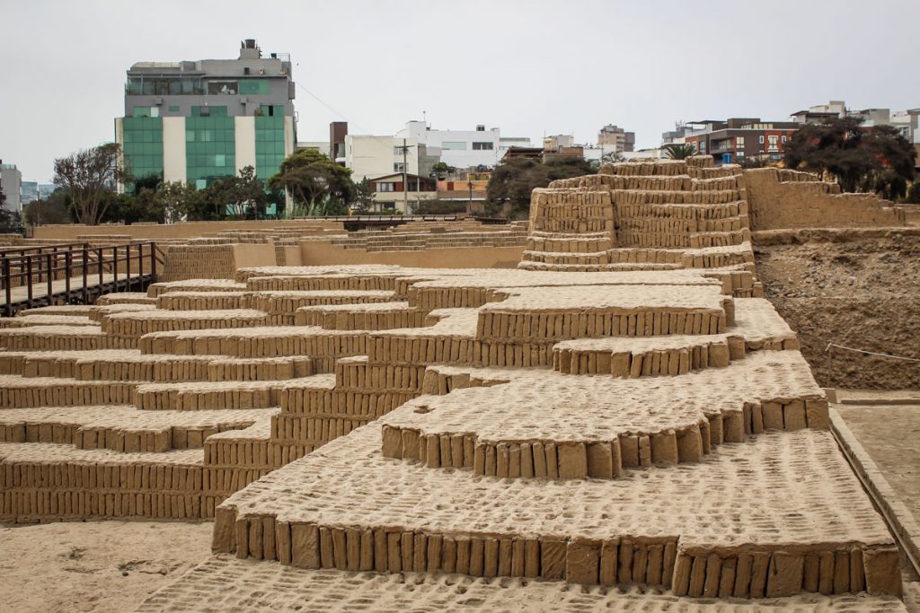  Huaca Pucllana ruins Lima Peru