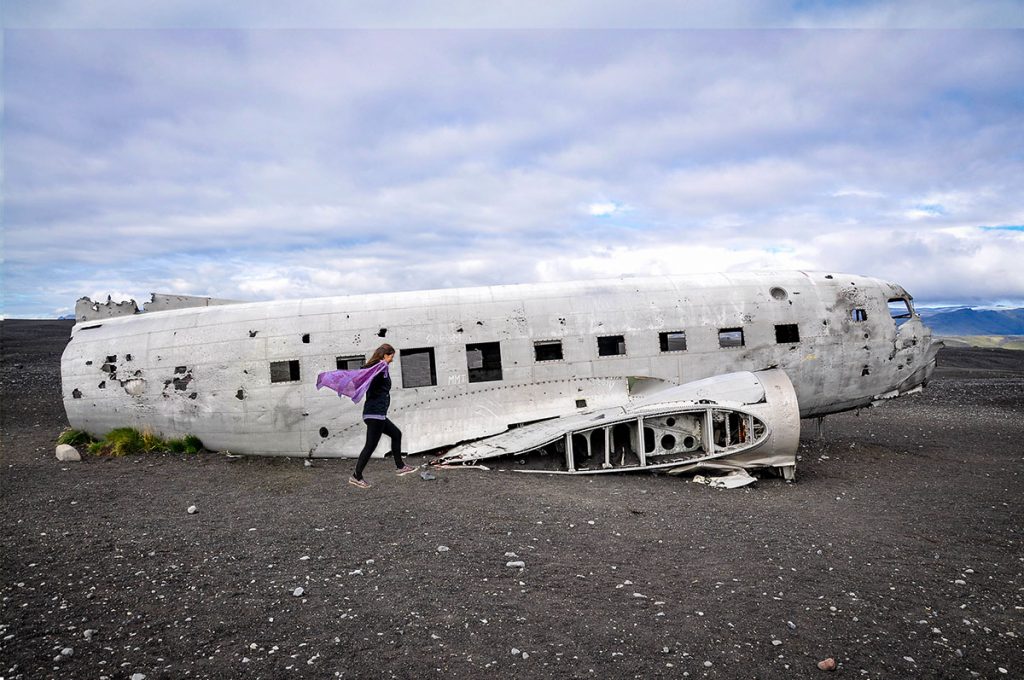 Iceland Sólheimasandur Plane Wreck