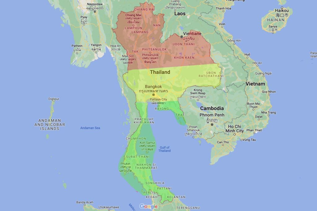 when to visit thailand weather