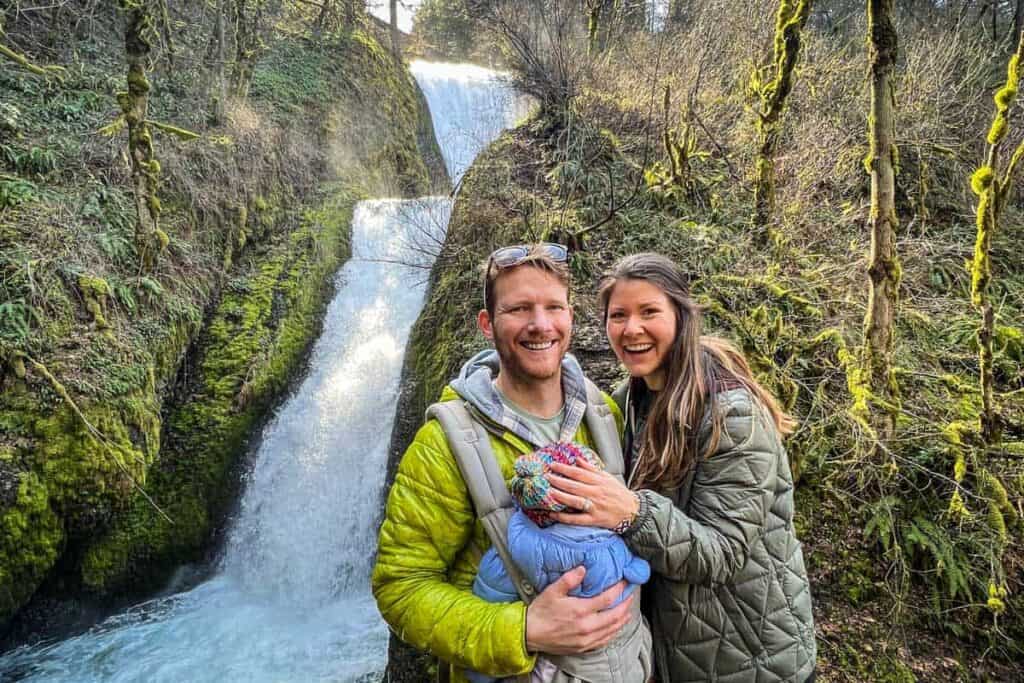 Bridal Veil Falls Columbia River Gorge Oregon