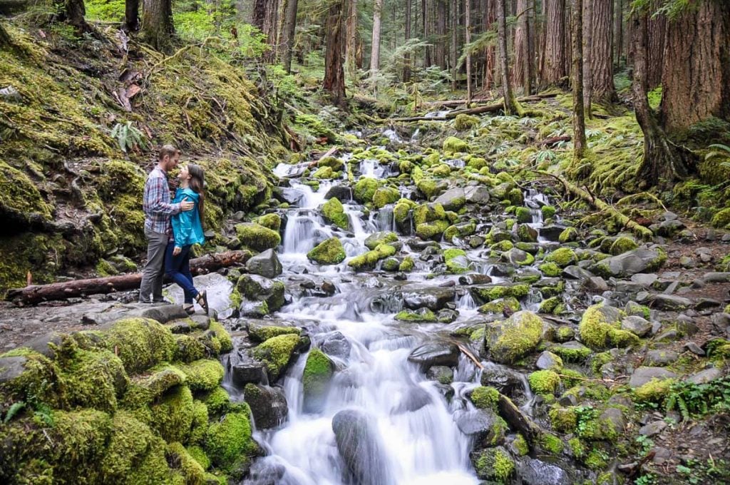 Sol Duc Falls Olympic National Park Washington