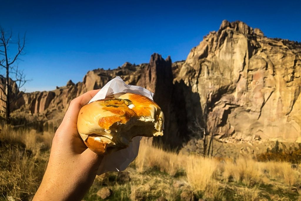 Smith Rock Oregon picnic