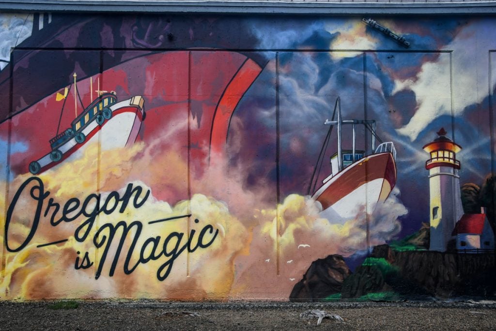 Oregon is Magic Mural