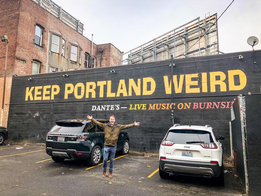 Keep Portland Weird Sign | Things to do in Portland Oregon
