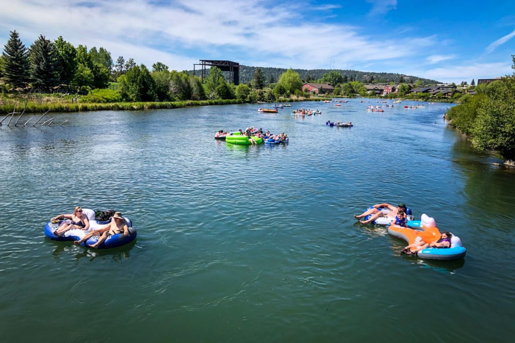 Floating the Deschutes River Bend Oregon
