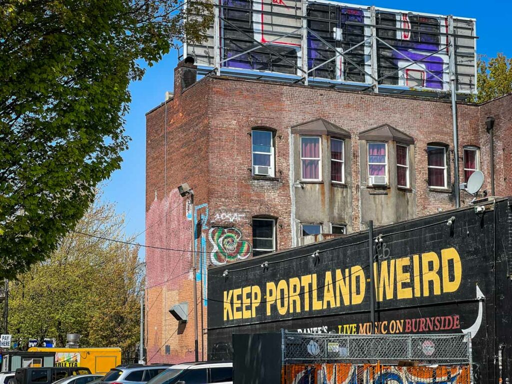 Keep Portland Weird Mural | Things to do in Portland Oregon