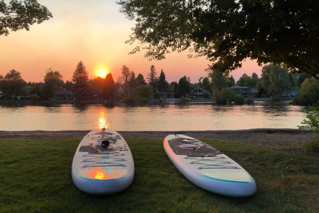 SUP Deschutes River Bend Oregon