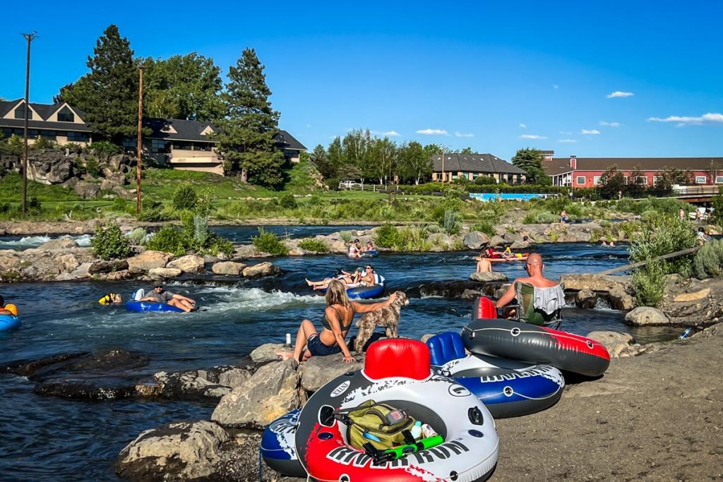 Floating the Deschutes River Bend Oregon