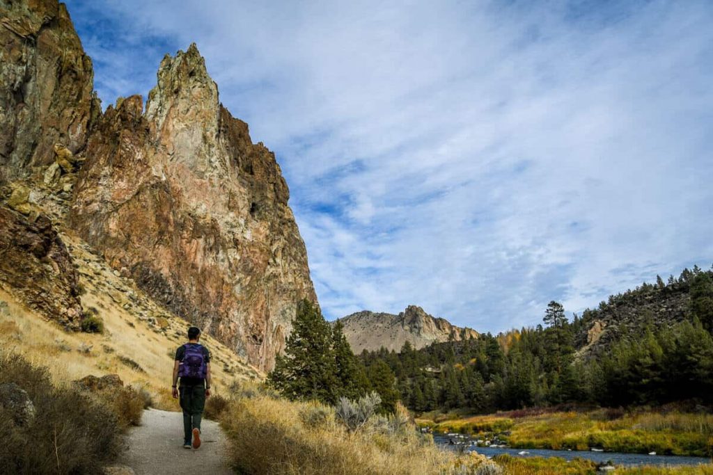 Smith Rock Crooked River Trail Oregon