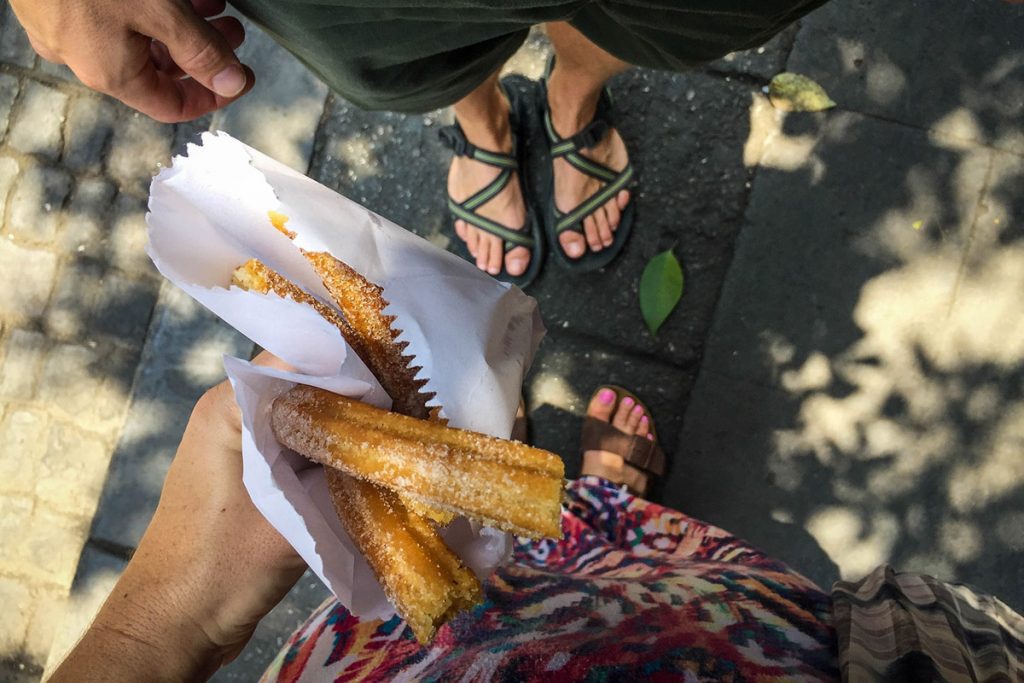 Churros in Mexico City