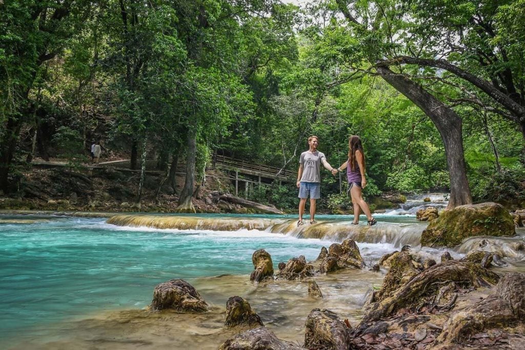 El Chiflon Waterfalls Chiapas Mexico