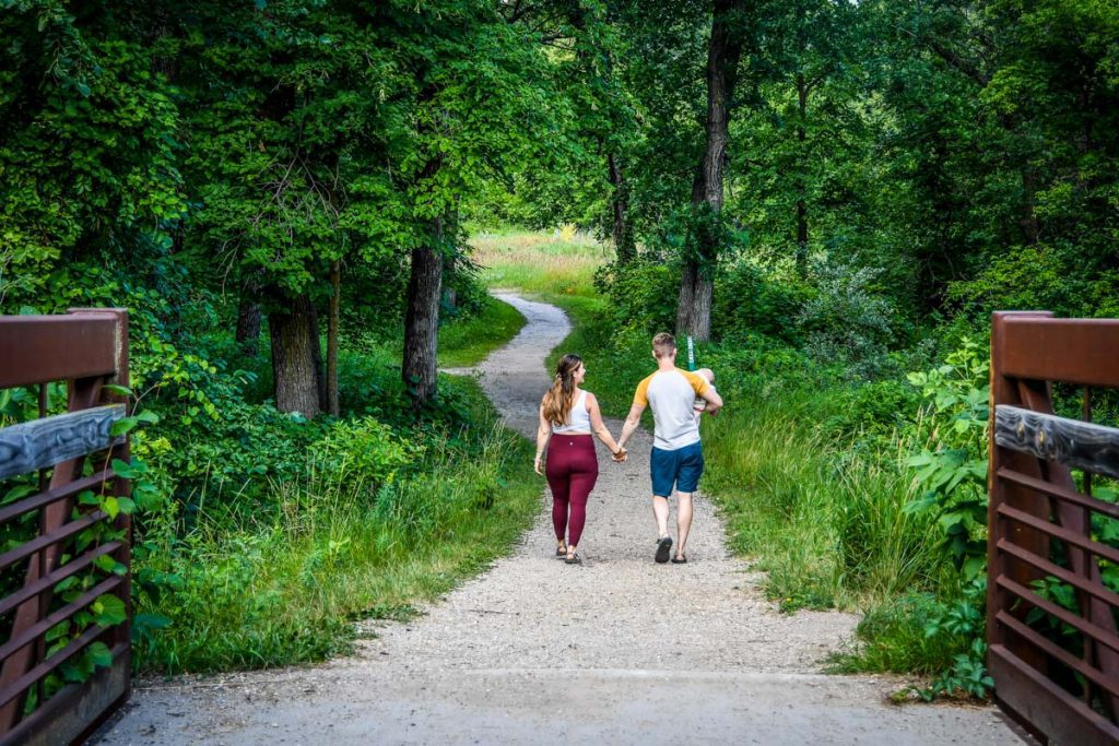 Turtle River Walking Path Grand Forks ND