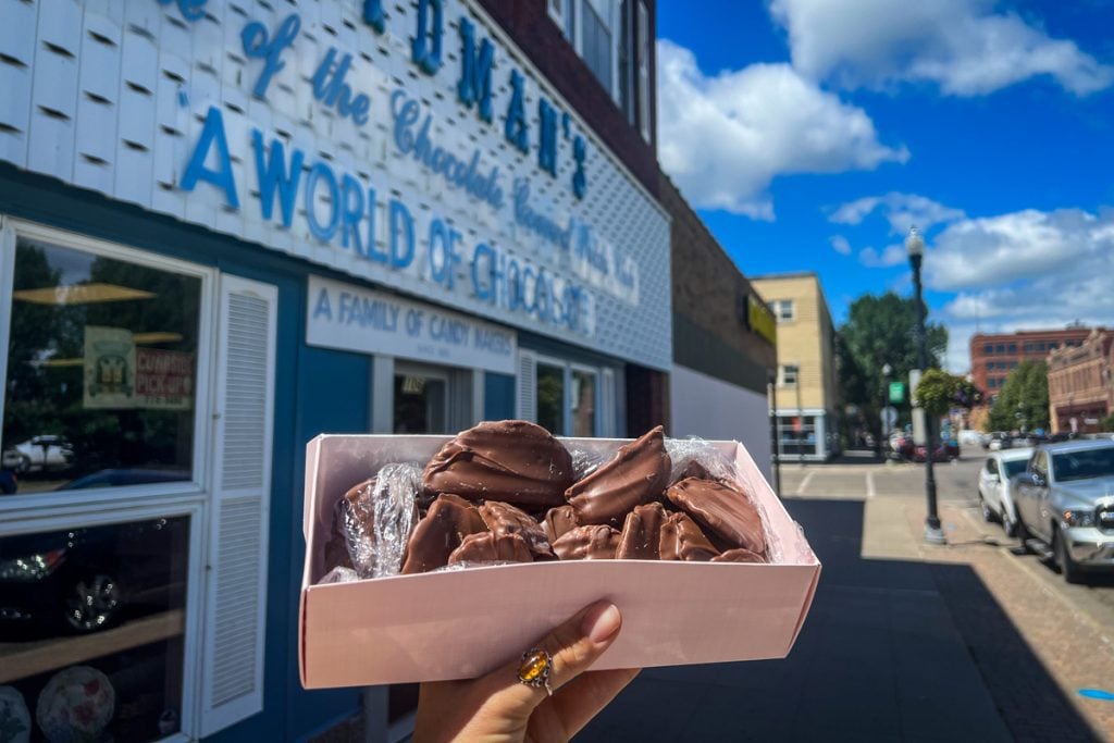 Widmans Chocolate Potato Chips Grand Forks ND