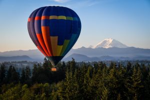 Seattle Hot Air Balloon | Two Wandering Soles