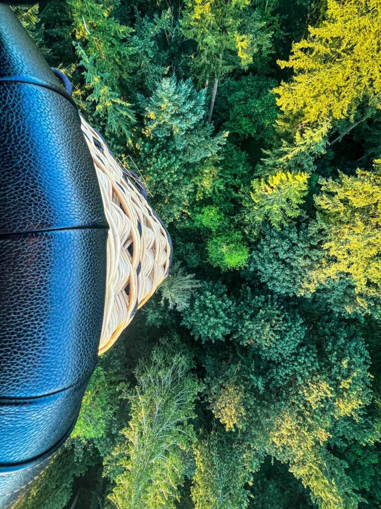 Seattle hot air balloon | heights