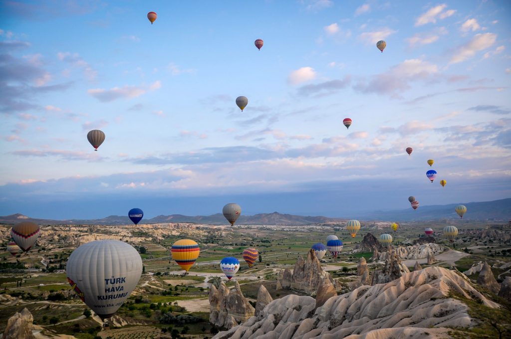 Cappadocia hot air balloons Turkey