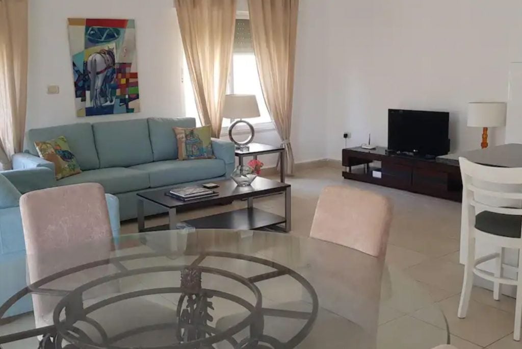 Bright, Artful Apartment in Central Weibdeh Amman