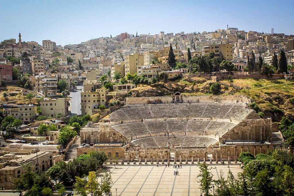 Roman Theater Amman Jordan