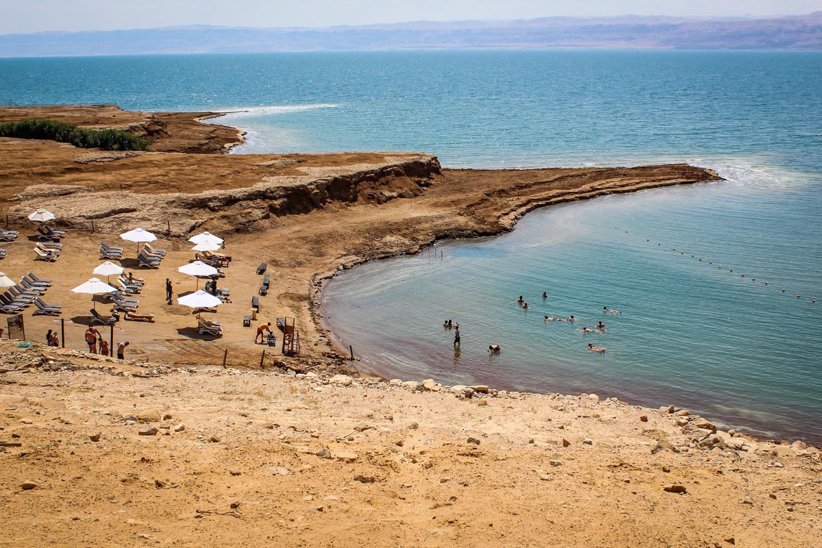 The Dead Sea on a Budget - Swimming on Jordan's side for free