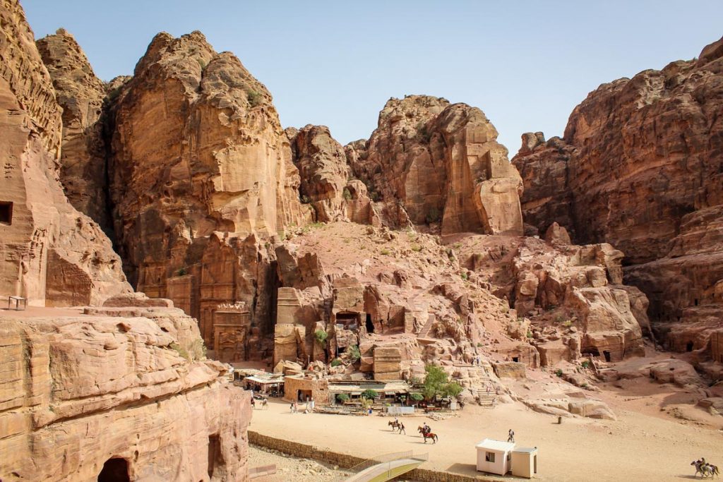 Petra site in Jordan