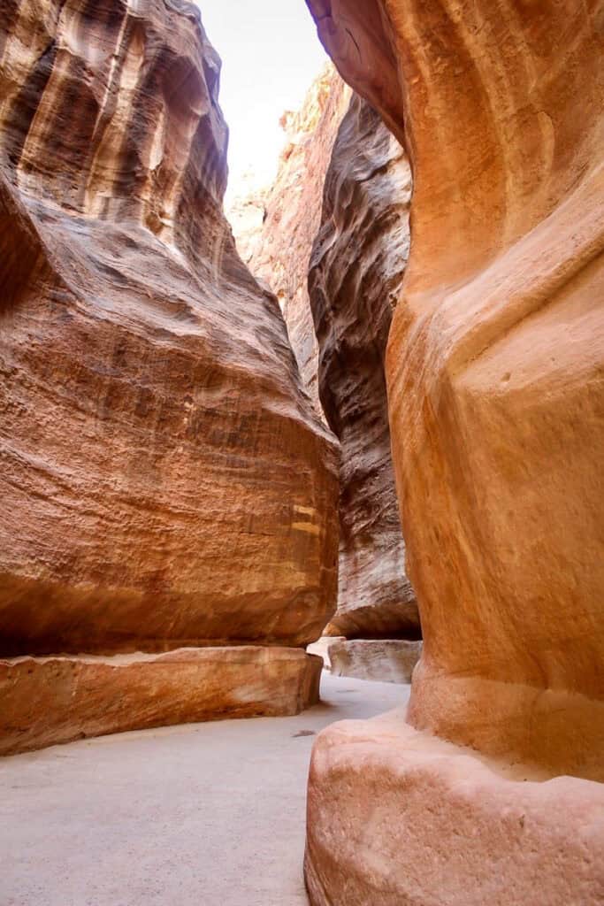 The Siq Petra Jordan