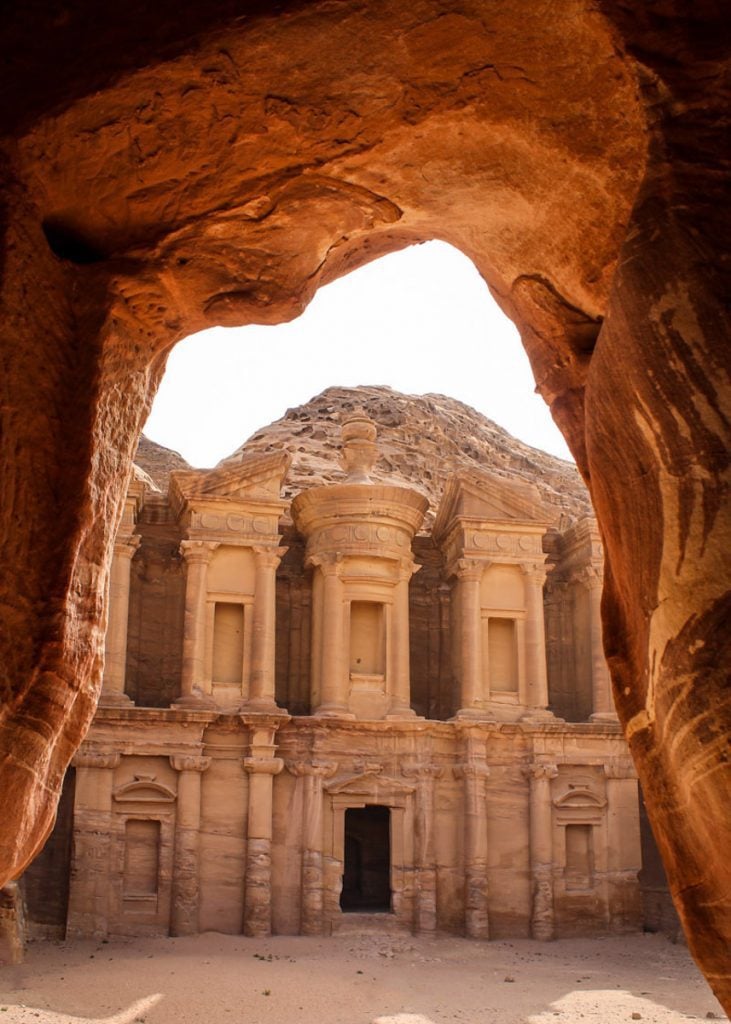 The Monastery Petra Jordan