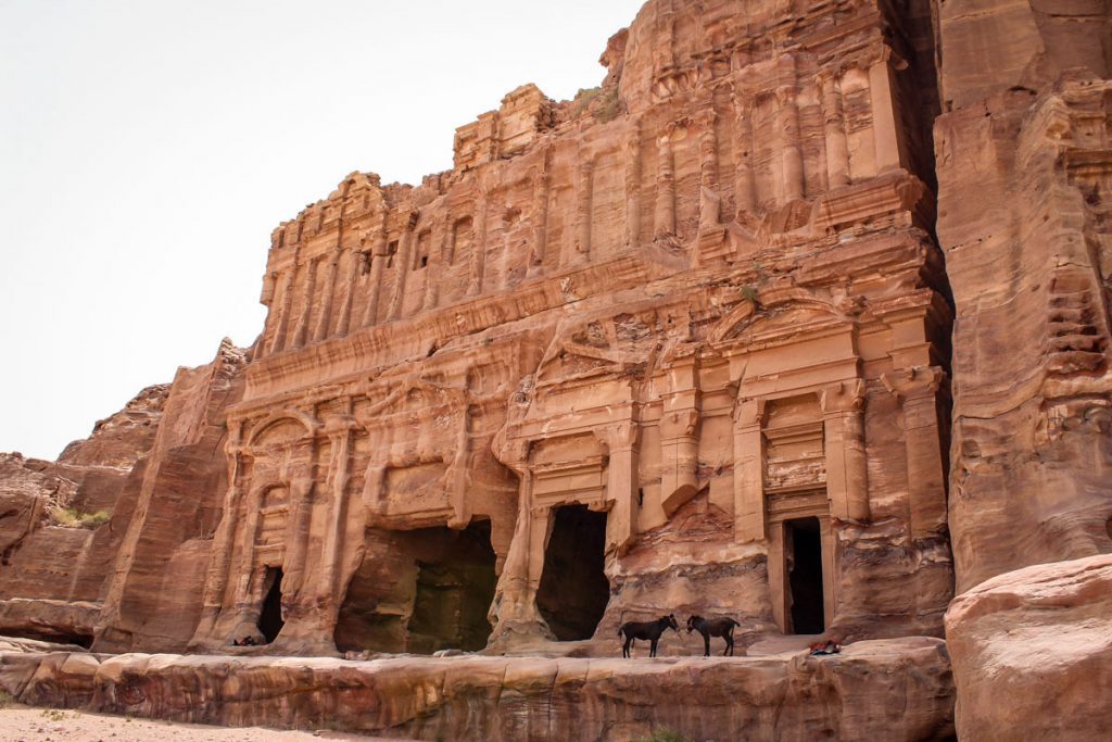 Royal Tombs Petra Jordan